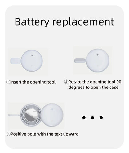 Smart Location Tag Works with Google Find Hub Android GPS Tracker With Cat Collar Item Finder Wallet Suitcase Pets Bag Luggage