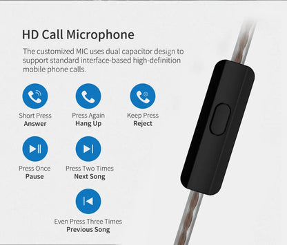 KZ ZSN PRO 1BA+1DD Hybrid technology HIFI Metal In Ear Earphones Bass Earbud Sport Noise Cancelling Headset ZST X AS10 ZS10 ST1