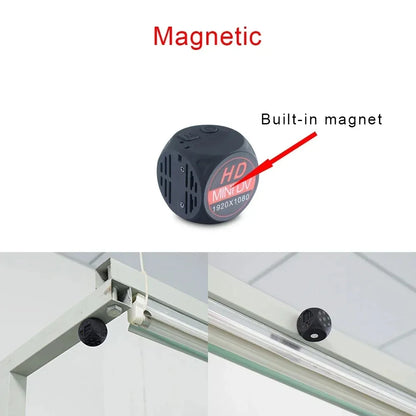 1080P HD Portable Micro Camera Infrared Night Vision Motion Detection Mini Camcorder DV Video Recorder Secret Security Cam Espia