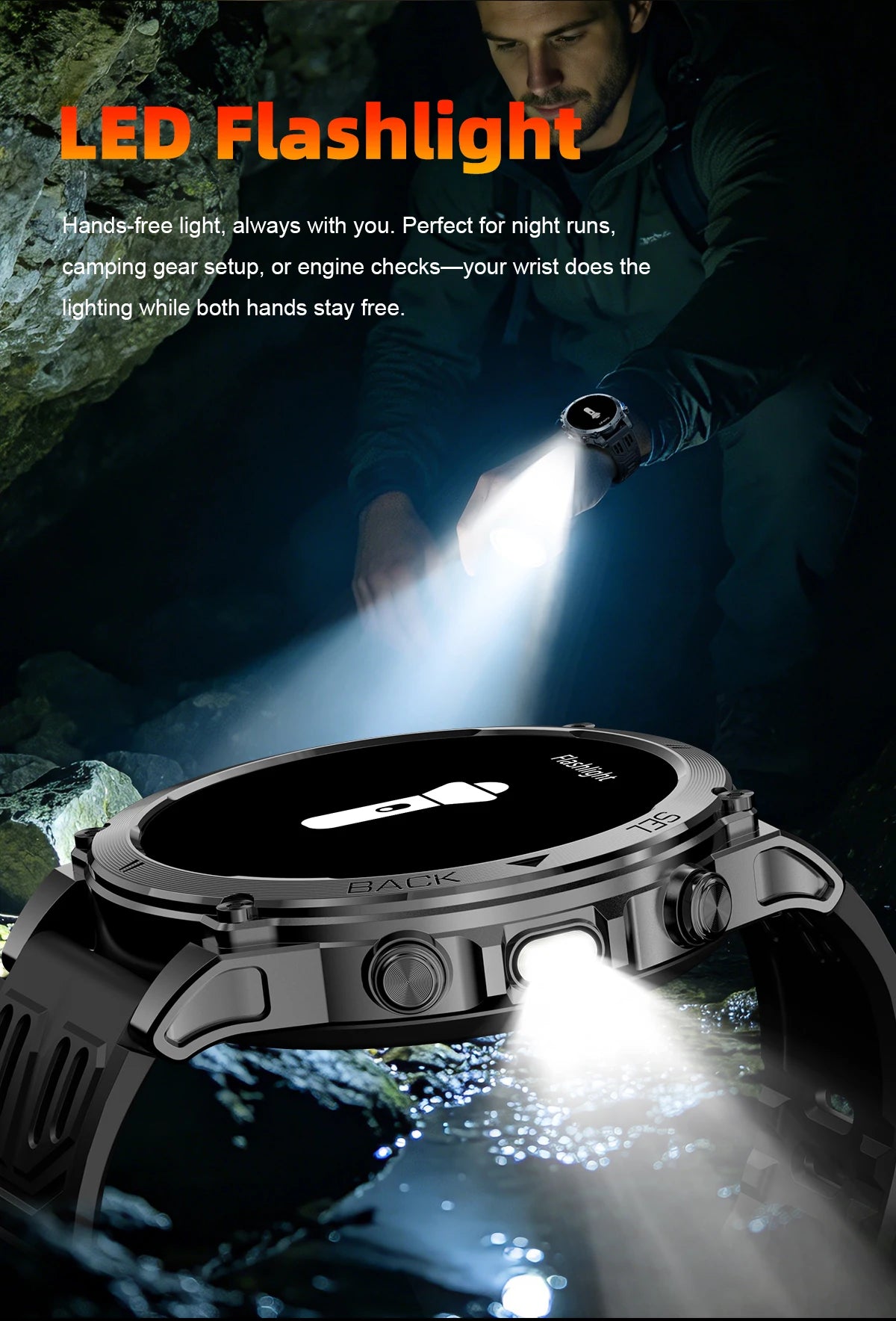 2026New T-RX4 Ultra GPS Smart Watch For Men 6-star GPS Positioning 10ATM Waterproof 850mAh Battery Compass 170+Sports Smartwatch