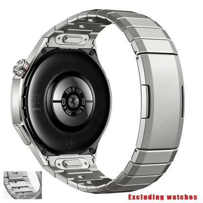 No Gaps Luxury Titanium Alloy Strap For Huawei Watch GT 5 Pro Metal Bracelet For Huawei Watch GT 5 Pro Business Band Correa