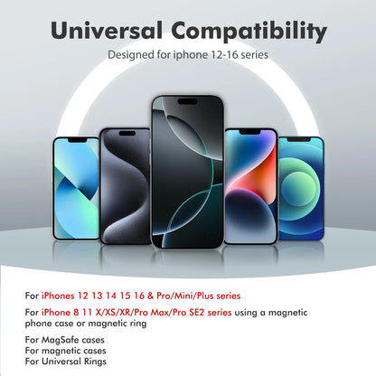 Wireless Power Bank 2-in-1 Magnetic 10000mAh Portable Charger Fast Charging 22.5W LED Power Display For Iphone Xiaomi Samsung