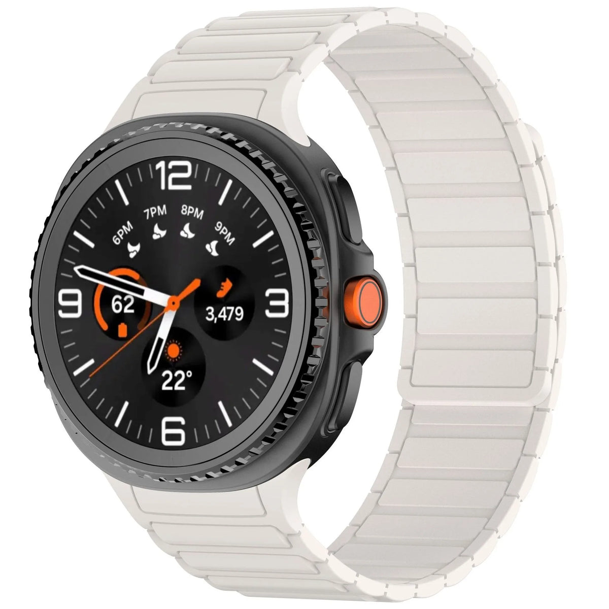 Silicone Strap For Samsung Galaxy Watch 8 40mm 44mm Magnetic Bracelet Accessories Wristband For Galaxy Watch 8 Classic 47mm Belt
