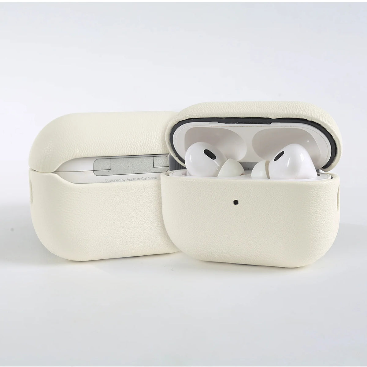 Biobased Eco-Friendly Leather Case For Airpods Pro 3 Airpods4 5 Wireless Earphone Box Headphone Bluetooth Hard Protective Cover
