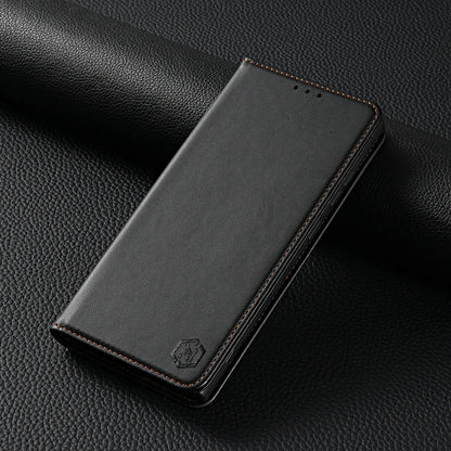 Wallet Skin Friendly Magnetic Slot Flip Leather Case For Samsung Galaxy S26 Ultra S25 Edge S24 FE S23 Plus S22 S21 S20FE S10+