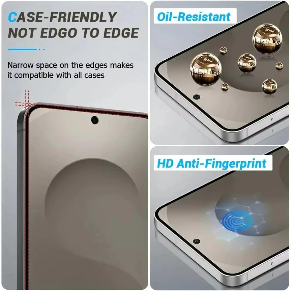 Oleophobic Coating Tempered Glass For iPhone 18 17 Pro Max 16 15 14 Plus Air 13 12 Mini 11 Dust Free Install Screen Protector