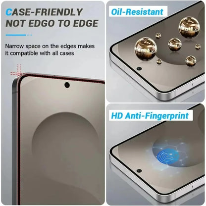 Oleophobic Coating Tempered Glass For iPhone 18 17 Pro Max 16 15 14 Plus Air 13 12 Mini 11 Dust Free Install Screen Protector