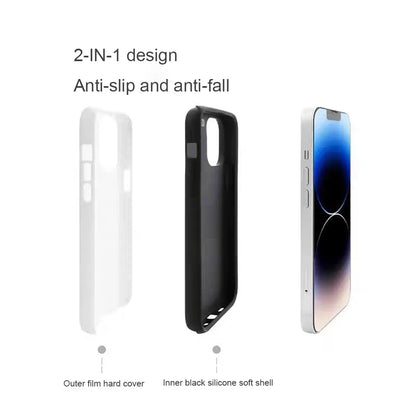 Luxury Clmj Retro Floral Phone Case for iPhone 17 17e 16e 16 15 14 13 12 11 X XS XR 7 8 Air Pro Max Plus Double-layer Back Cover