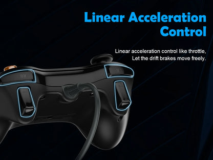 For Xbox 360 Slim/Lite/E/PC Controller,Wireless/Wired Game Remote Control 6-axis Gryo Dual Vibration Precision Joystick Gamepads