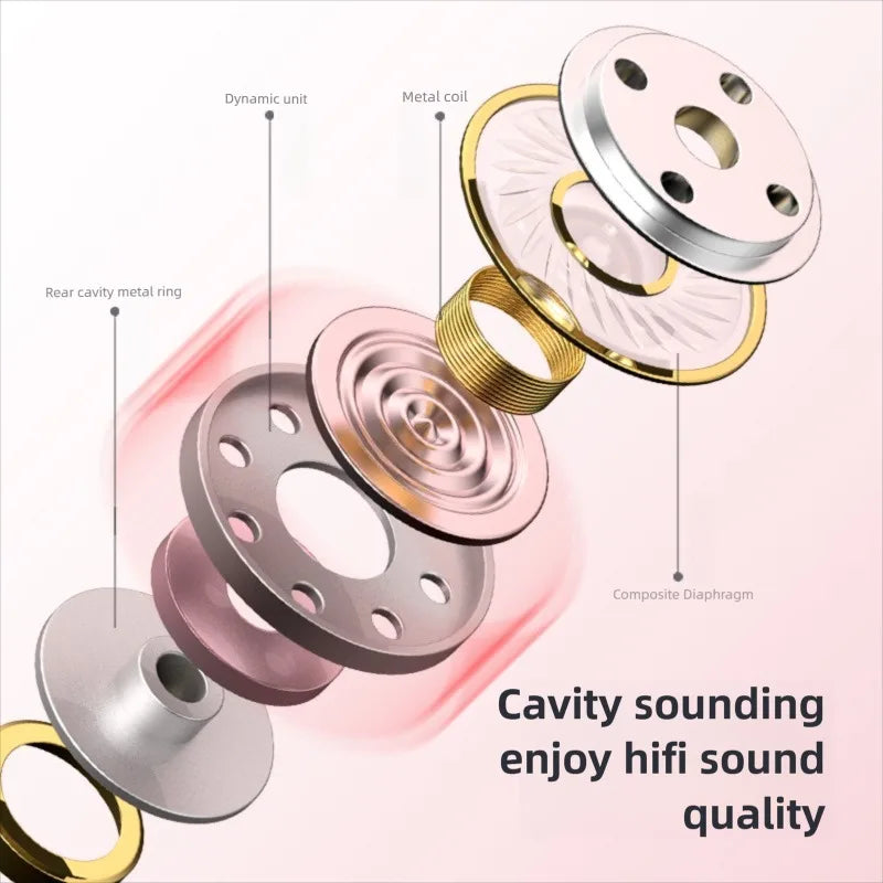 For Samsung Galaxy Wired Headphone HiFi Surround Sound With Mic USB Type C 3.5mm Earphones For iPhone 15 16 Pro Max Jack Headset