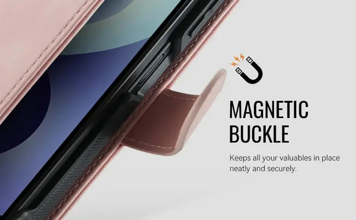Galaxy Z Fold8 2 In1 Detachable Flip Cover Leather Wallet Case For Samsung Galaxy Z Fold 8 Magnet Card Slots Holder Wallet