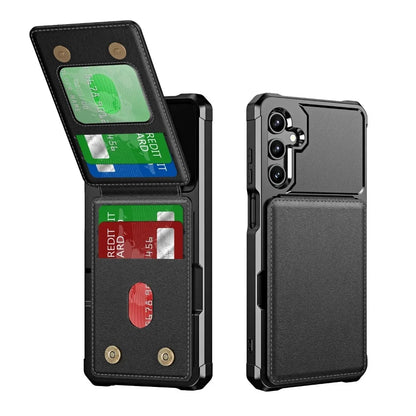 Card Slots Wallet Stand Case For Samsung Galaxy S26 S25 S24 S23 S22 S21 Ultra Plus FE A57 A37 A56 A36 A26 A55 A35 A54 A34 Cover
