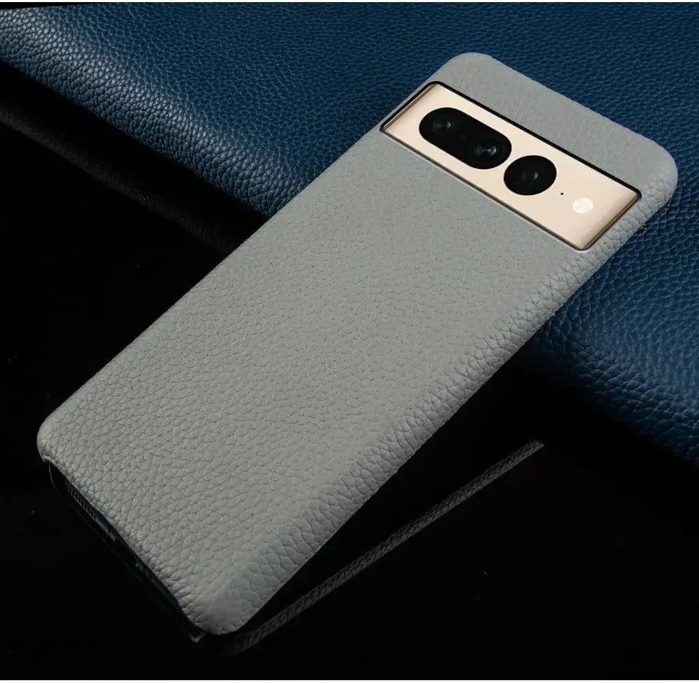 Fundas Pixel 10 Pro Case Business Genuine Leather Cases for Google Pixel 6A 7Pro 5A Mobile Phone Cover Capa Back Coque Carcasa