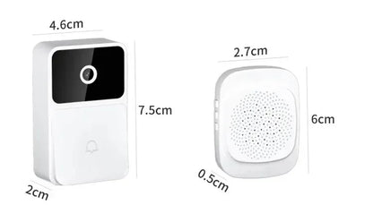 WiFi Tuya App Video Doorbell Wireless Home Intercom System Night Vision Door Viewer Camera Smart Home Security for Door Access