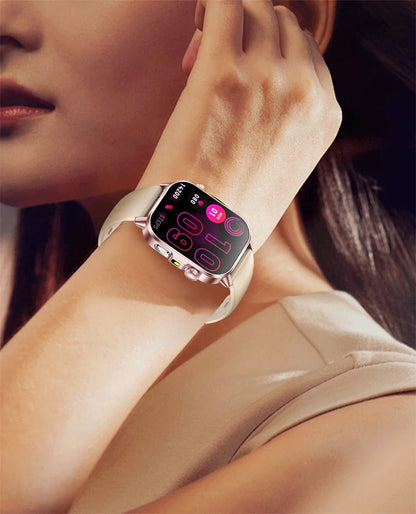 2026 New Professional-Grade Health Smart Watch Men ECG BP HR Uric Acid Lipid BMI Body Analysis Bluetooth Call Smartwatch Women