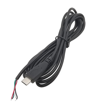 Micro USB Power Supply Cable 2 Pin 4 Pin Female Male Wire Jack Charger Charging Cord Extension Connector DIY Data Cable 0.3M 1M
