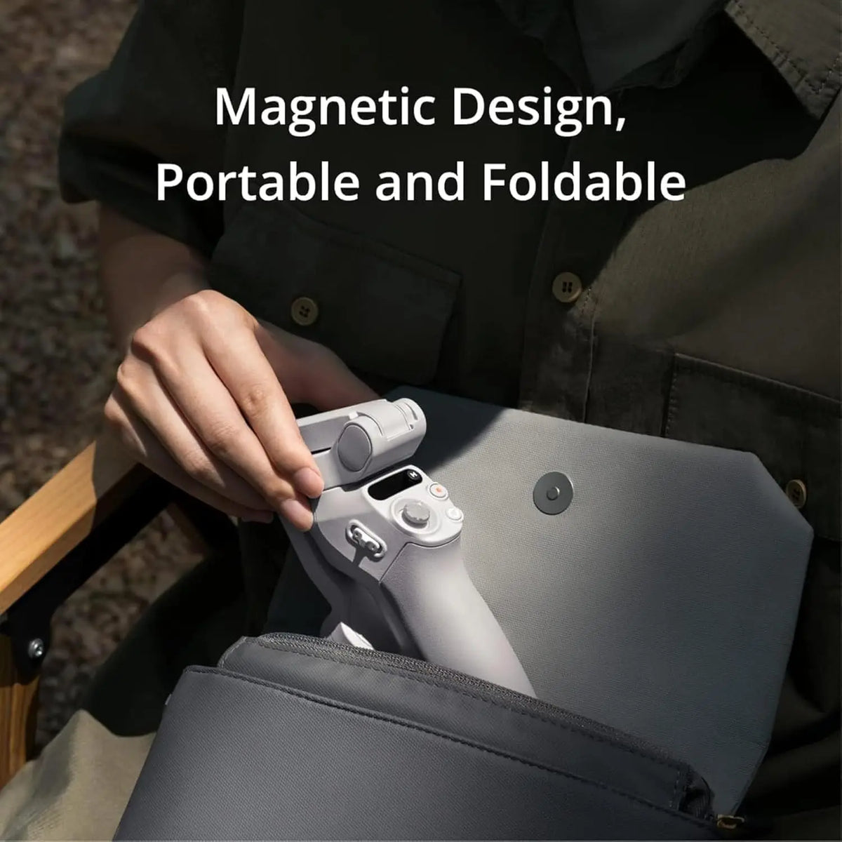 DJI Osmo Mobile SE, 3-Axis Phone Gimbal for iPhone, Android, Built-in Tripod, Selfie Stick, Gimbal Stabilizer
