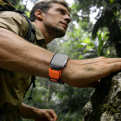 Nylon Magnetic Strap Compatible with Huawei Watch Fit 5/4/3, Nylon Loop Band for Fit 5/4/3 Pro, Outdoor Sports Watch Band