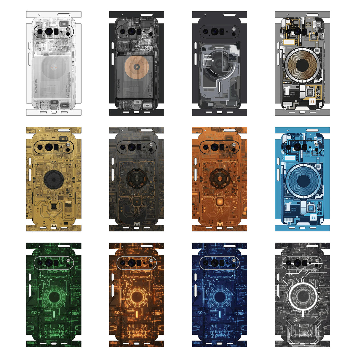 OSCAR Skin Full Wrap New Xray Sticker For Google Pixel 10 /9/8/7pro Full Protection Cover Decal Premium For Google Pixel 10A