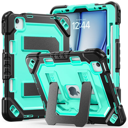 Heavy Duty Shock Resistance Case For iPad 11(A16) 10th Generation Air 11 M2 M3 M4 Pro 11 2025/2024 2018-2022 Air 5 4 10.9 "Cover