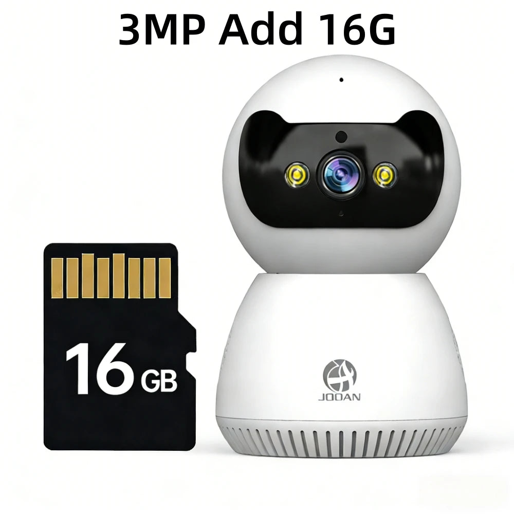 JOOAN 5MP 3MP Smart Home 5G WiFi Security Camera Indoor Wireless IP Surveillance Camera AI Tracking Night Vision Baby Monitor
