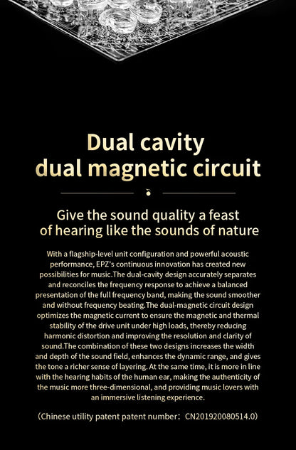 EPZ Q5 Earphones Wired HIFI Ceramic Carbon Nano Moving Coil IEM In Ear Monitor MMCX Detachable Cable Earbuds Gaming Headset