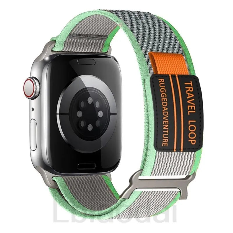 Band for Apple Watch Straps 44mm 40mm 49mm 45mm 41mm 46mm Correa Trail loop bracelet iwatch series 6 se 8 9 ultra 2 3 10 11 12