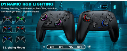 BEBONCOOL Wireless Controller for Switch 2 with Joystick Double Vibration Compatible for Switch OLED/Lite Switch Remote Gamepad
