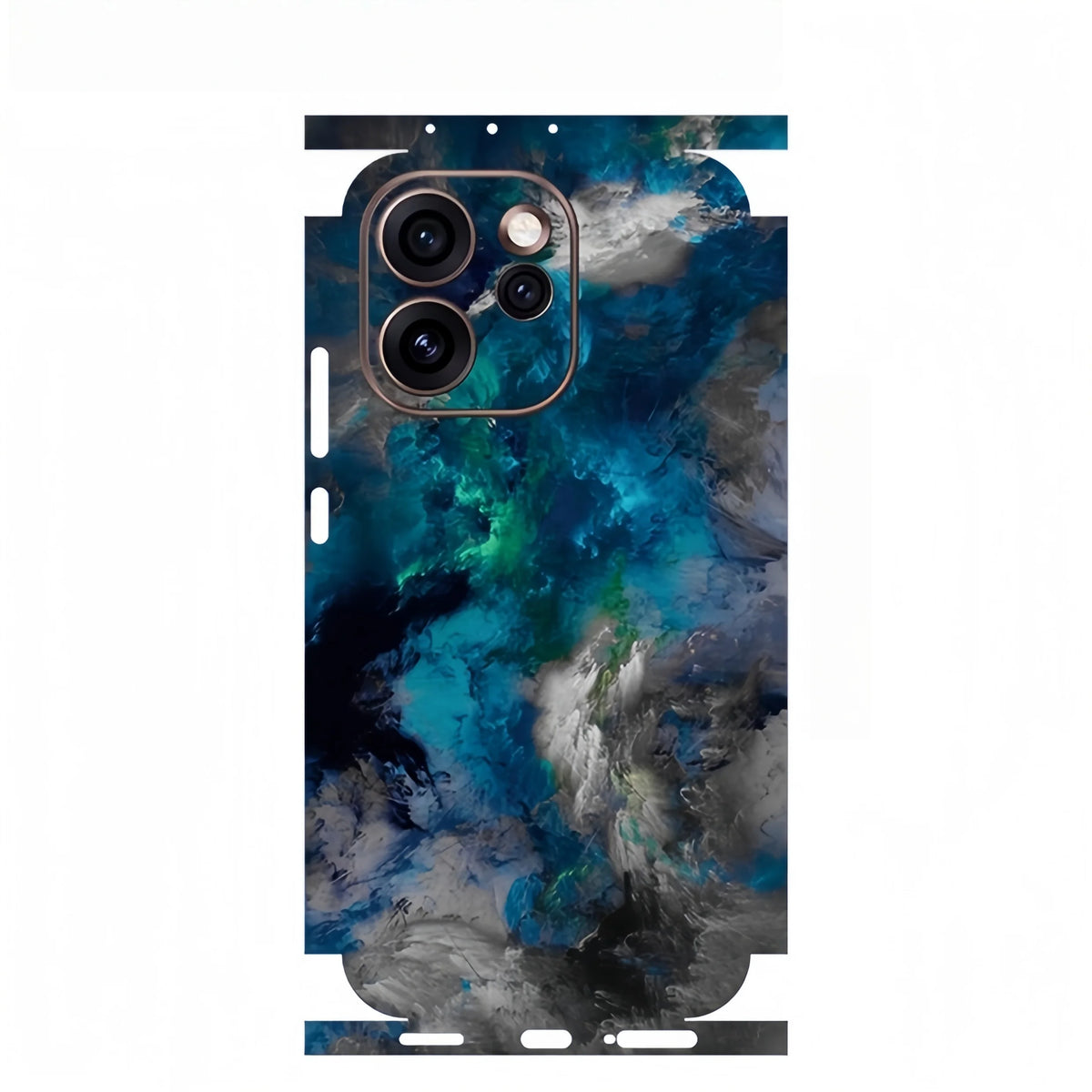 Premium Vinyl Skin Wrap for Oppo Reno 15/14/13/12/11 Pro Custom Protective Decal Back Flim Customize Skin Sticker