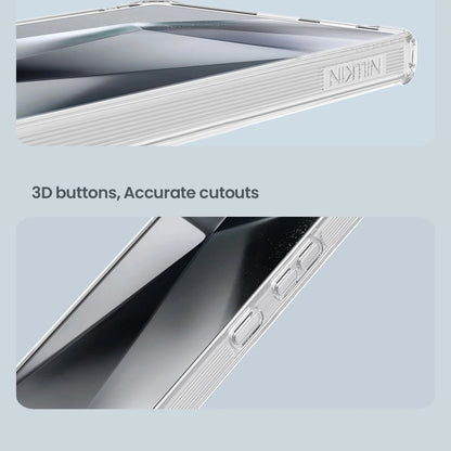 Nillkin For Samsung Galaxy 26 Ultra S26+ S26 Plus S25 Ultra S24 Ultra Nature Pro Magnetic Transparent TPU Frame Cover Phone Case