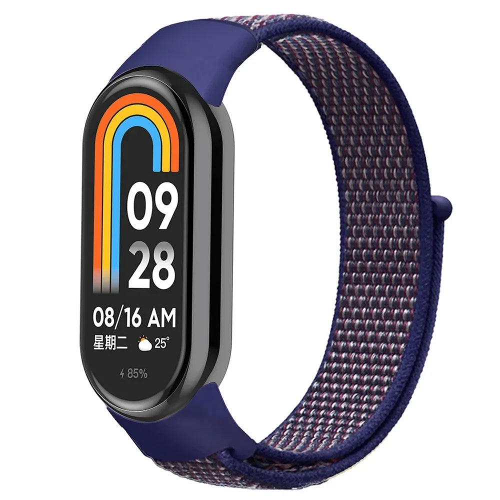 Nylon Loop Strap for Xiaomi Mi Band 11 10 9 8 7 6 5 4 Breathable wristband Smartwatch Bracelet sport pulsera watchband Miband 11
