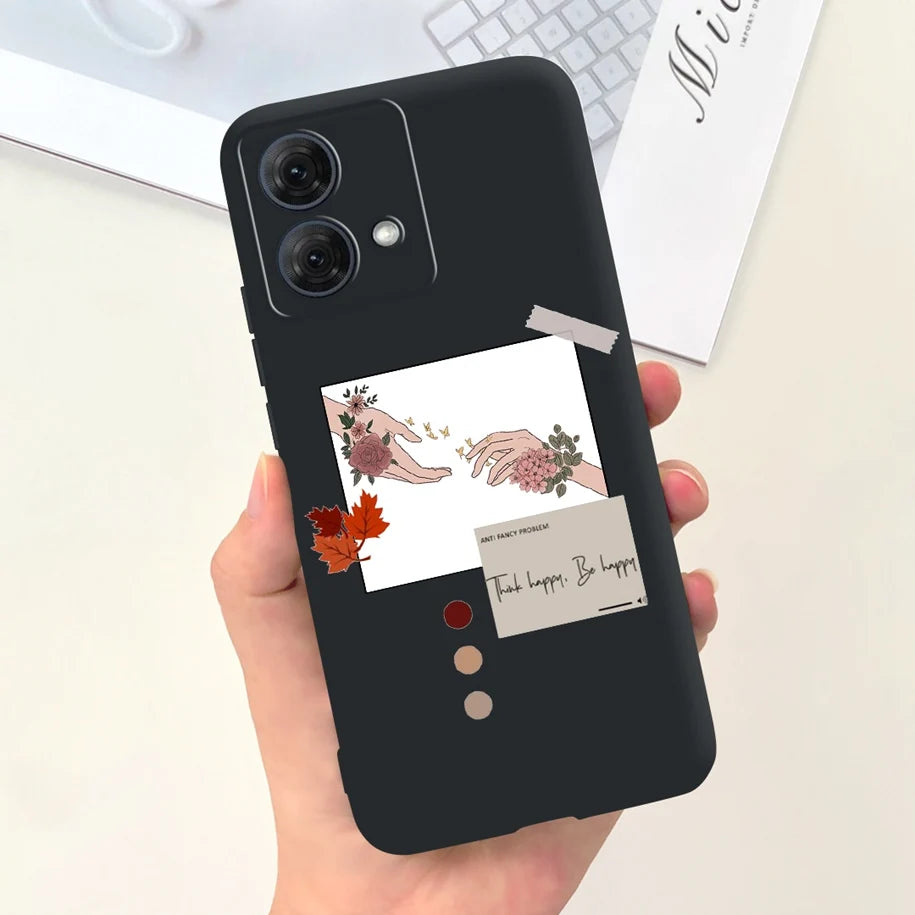 For Motorola Moto G54 Case Moto G84 Phone Cover Cute Astronaut Slim TPU Soft Silicone Funda For MotoG54 MotoG84 5G XT2343-1 Capa