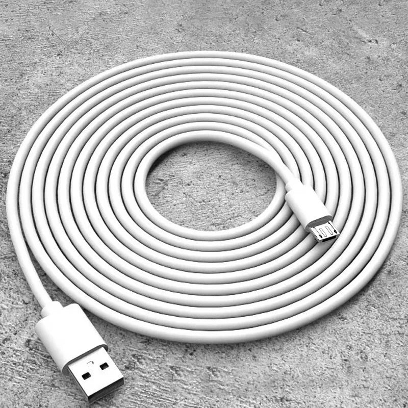 1m/5m/6m/10m/14m Micro USB Extension Fast Charging Cable For Xiaomi Camera Android Smart Phone USB Extended Charging Cord