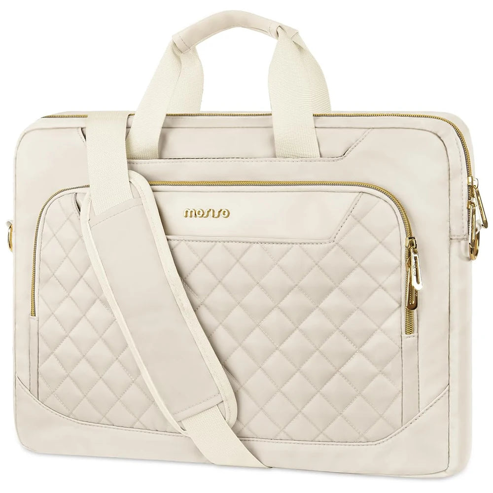 Laptop Shoulder Bag for MacBook Air Pro 15 16 M4 M3 M2 M1 Laptop Handbag Dell HP Acer Asus Notebook Messenger Sleeve Briefcase