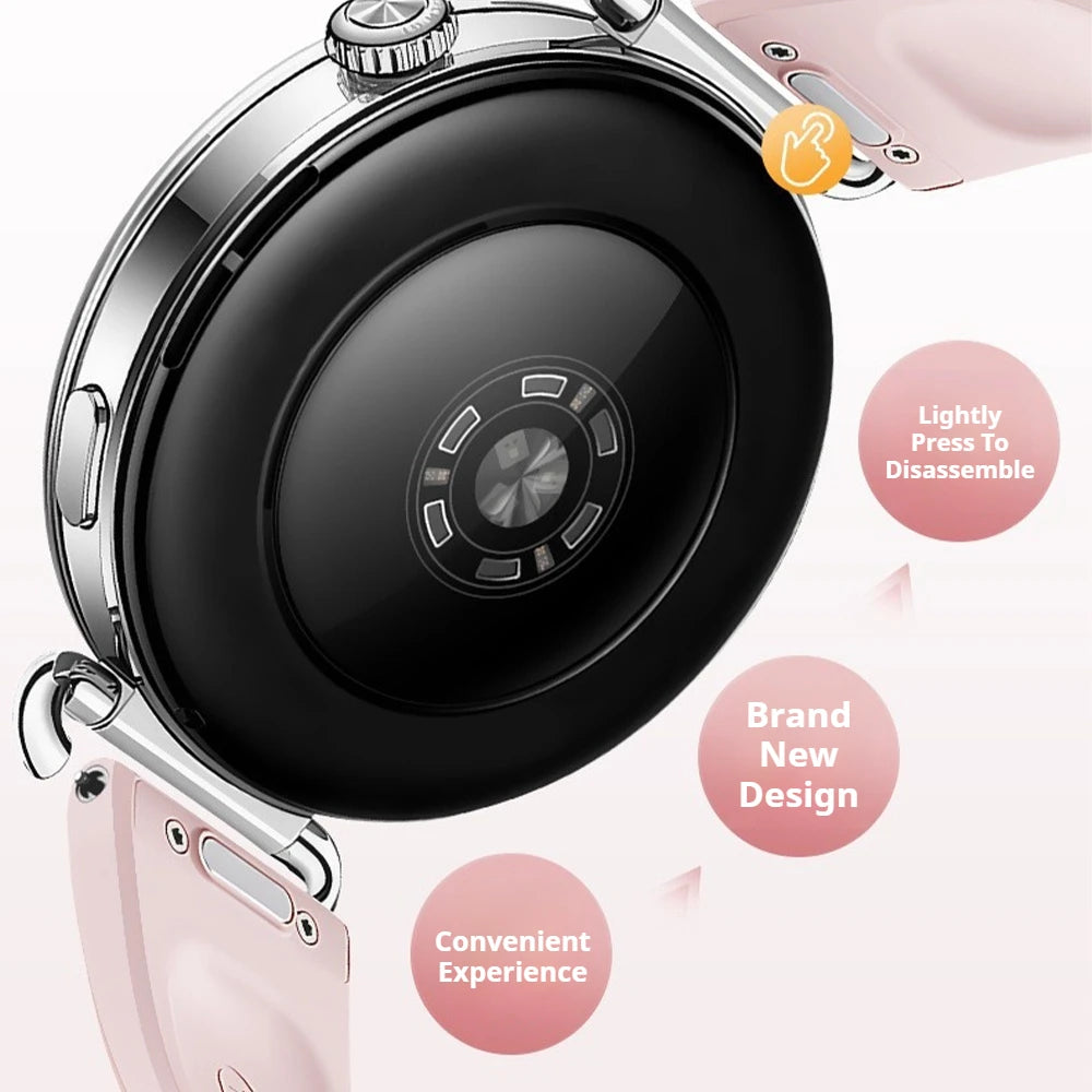 Original Silicone Strap for HUAWEI WATCH GT 7 41mm Sports Loop Replace Accessories Striped Pattern Band for Huawei GT 7 41mm