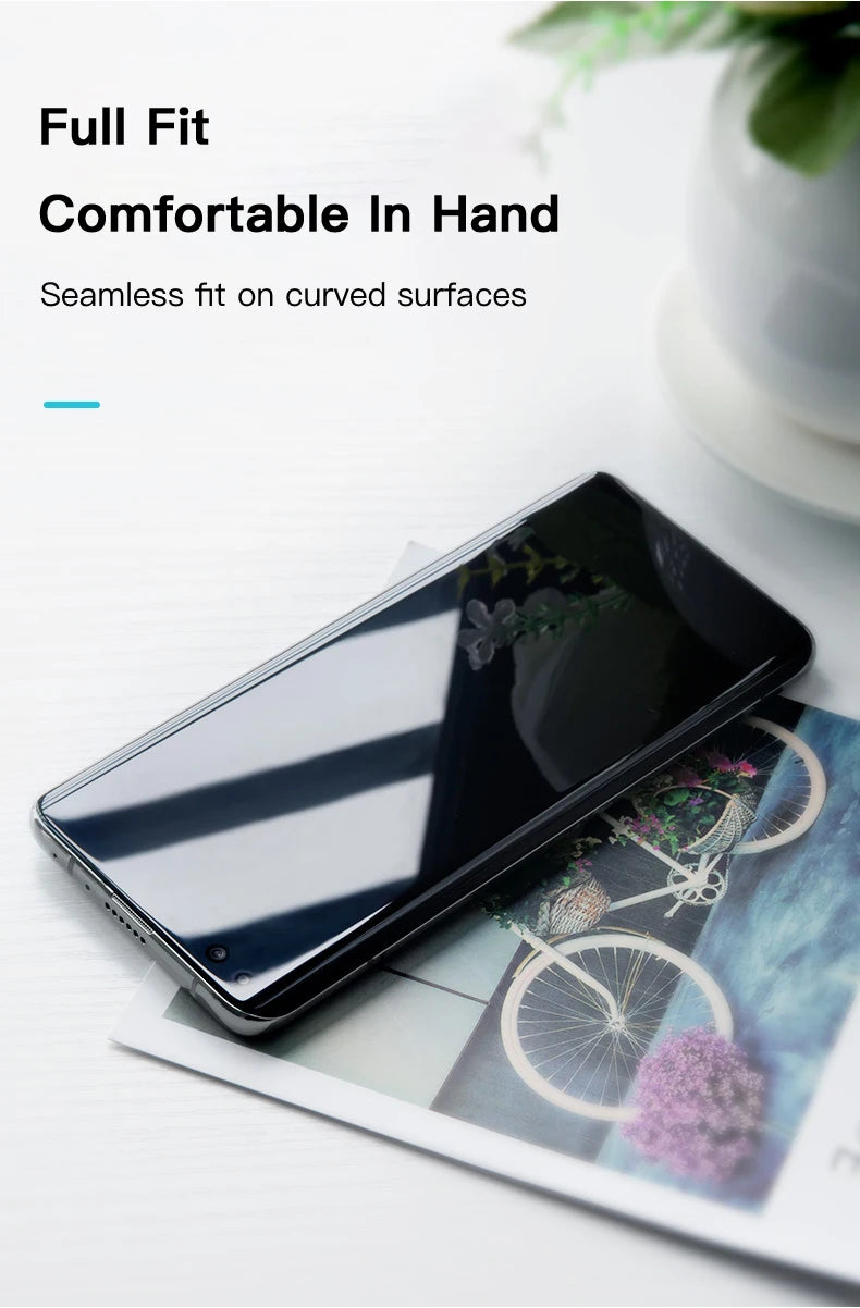 1-3PCS UV Tempered Glass For Google 8 7 6 Pro Full Cover Glue Curing For Pixel 8Pro Screen Protector