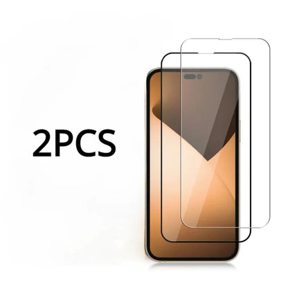 2.5D Full Coverage HD Clear Tempered Glass For iphone 14 15 13 12 11 Pro Max Screen Protector For IPhone 7  8Plus X XR XS Max