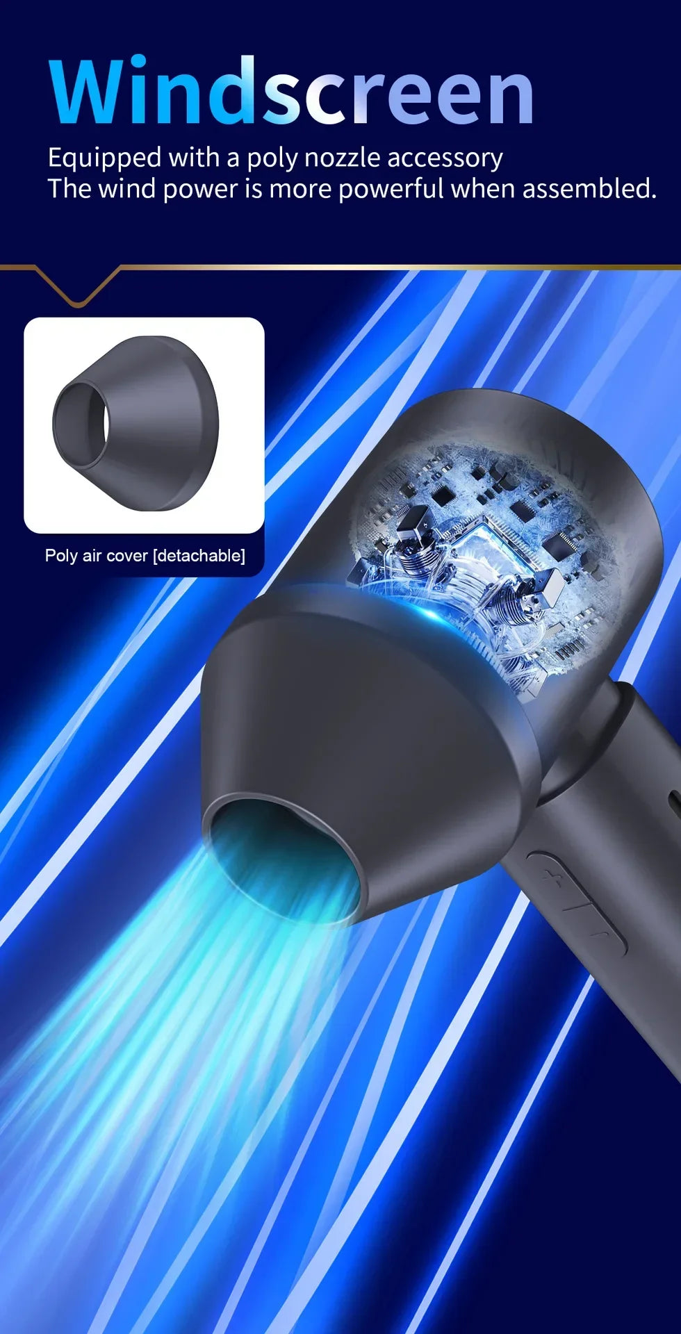 Hot New High Speed Folding Refrigeration Fan, Digital Display Mini Portable USB Charging Fan, High Wind Power Handheld Fan