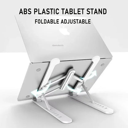 Tablet Stand Holder Folding Heat Dissipation Storage Lifting Adjustable Laptop Stand for Ipad