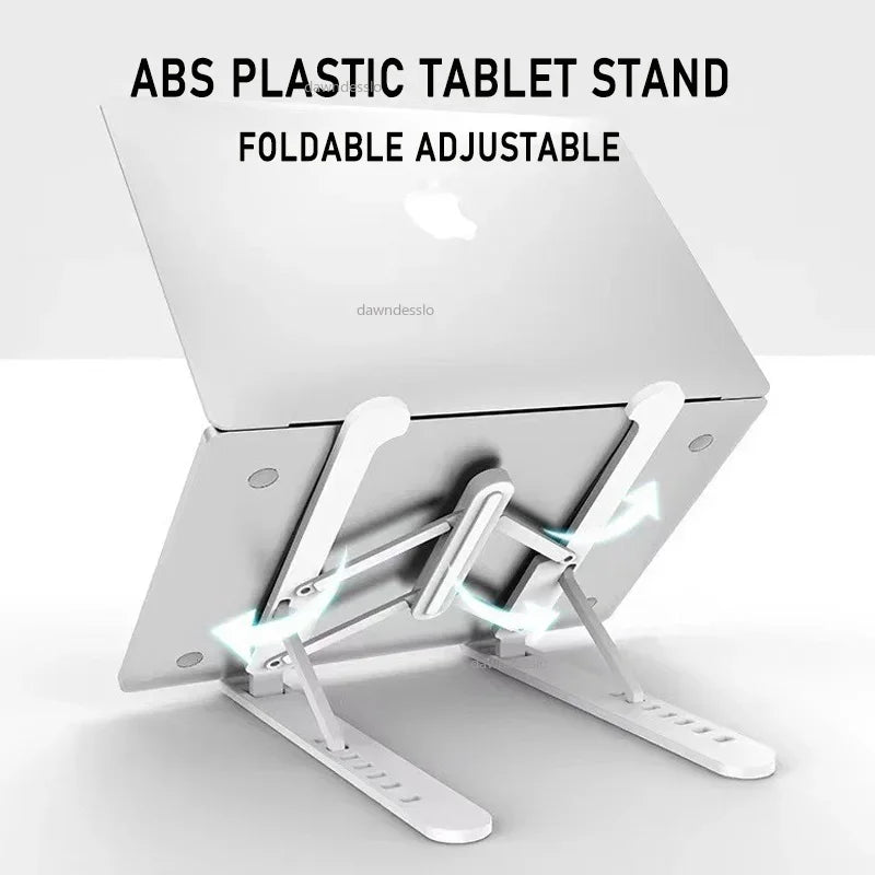 Tablet Stand Holder Folding Heat Dissipation Storage Lifting Adjustable Laptop Stand for Ipad