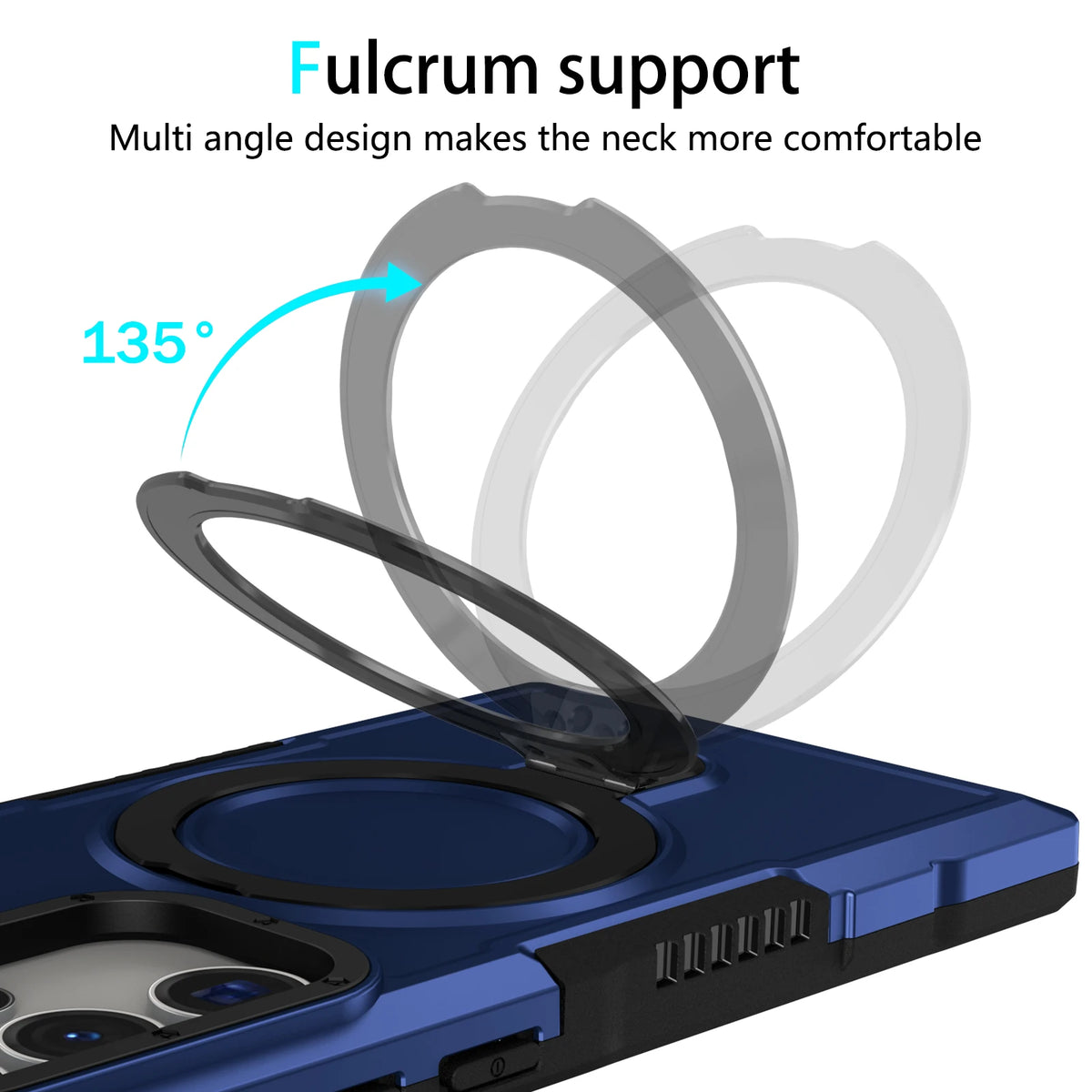 Luxury Armor Case for Samsung Galaxy S26 S25 S24 S23 S22 S21 S20 Note 20 Ultra Plus FE F12 Ring Holder Slide Lens Stand Cover