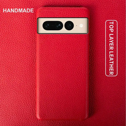 Fundas Pixel 10 Pro Case Business Genuine Leather Cases for Google Pixel 6A 7Pro 5A Mobile Phone Cover Capa Back Coque Carcasa