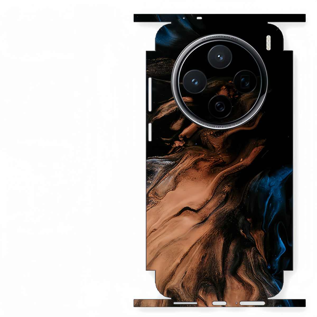 Colorful Sticker for VIVO X200 X300 PRO Back Screen Protector with Hing Side Skin  Protective Film