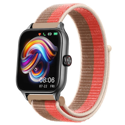 Nylon Loop Band For Amazfit GTS 4/3/2e Mini/GTR 4/3/2e/Balance/Stratos 20/22mm Watch Bracelet for Correa Amazfit Bip 5-6 Straps
