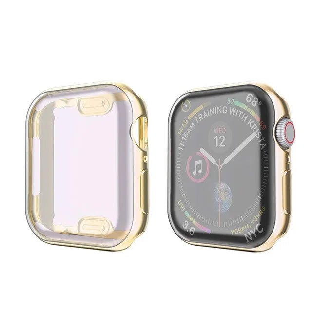 TPU Bumper Cover For Apple Watch Ultra 3 2 1 49mm 45mm 44mm 42mm 41mm 40mm 38mm Screen Protector Case For iWatch Serie 9 8 7 6 5