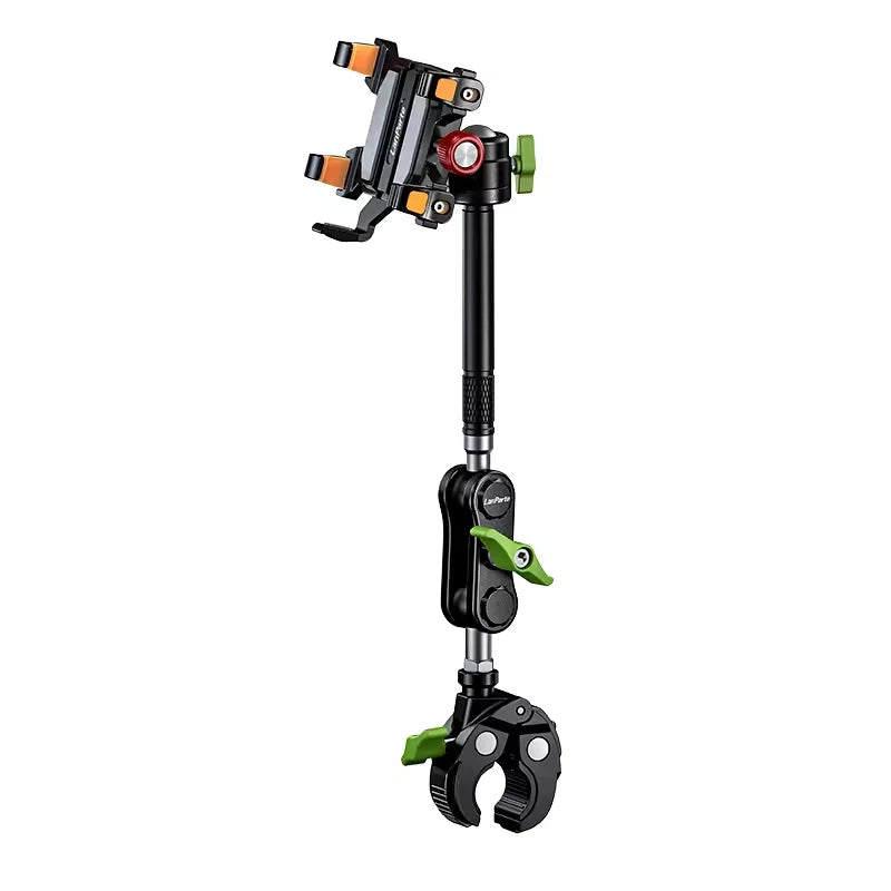 Anti-slip Heavy Duty Car Windshield Metal Five-Claw Phone Clamp Car Adhesive Suction Cup Mount Mobile Phone Holder