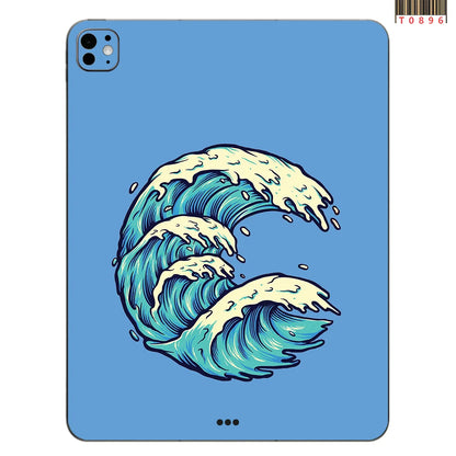 For iPad Pro 13 11 2024 ipad 11 2025  Mini 7 6 Full Cover Colorful Back Film Covers Decal Skin Protector Sticker