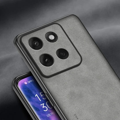 EUCAGR For Motorola Moto G56 G67Power G77 Sheepskin PU Leather Shockproof Silicone Phone Cases For Moto G06 G86 Back Cover Coque