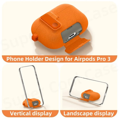Phone Holder Design for AirPods Pro 3 Case Protective Cover For AirPods Pro 3rd Generation Case For Air pods Pro 3 Accessories