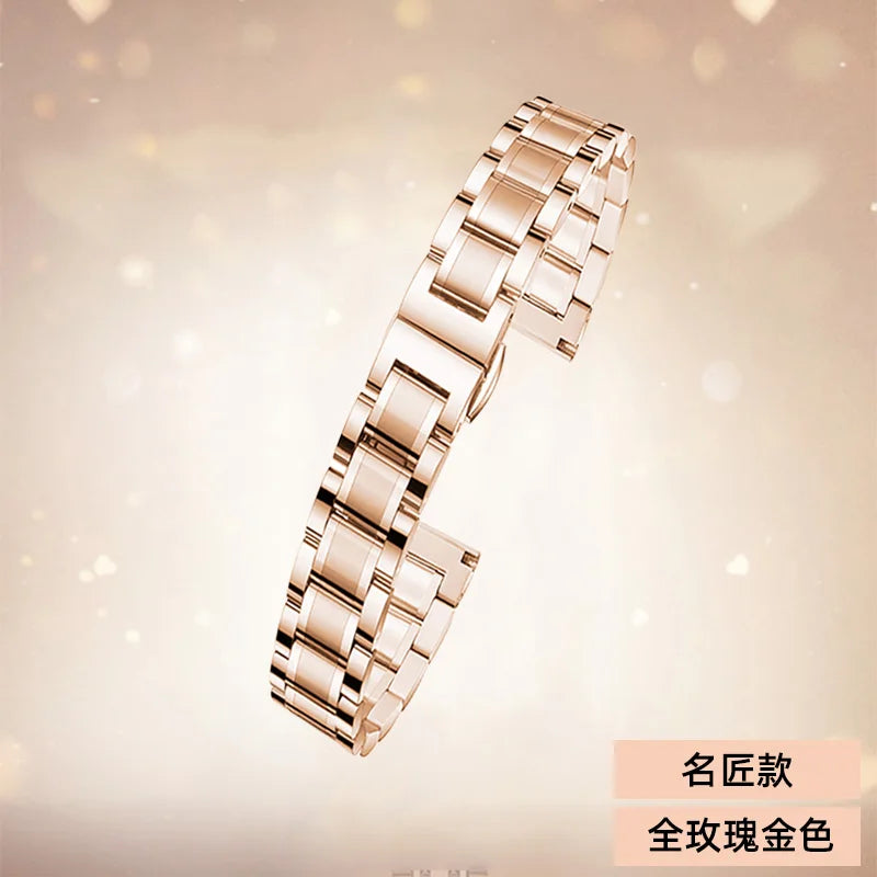 For Garmin Lily2 New Watchband Quick Women's Watch Metal Stainless Steel Lily 2 Girls Smart Bracelet Fashion Strap 14mm